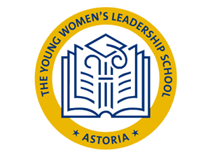 젊은 여성을 위한 리더십 학교 Astoria 로고