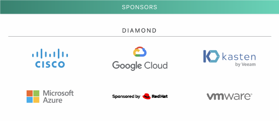 Sponsorship logo wall example (incorrect application)