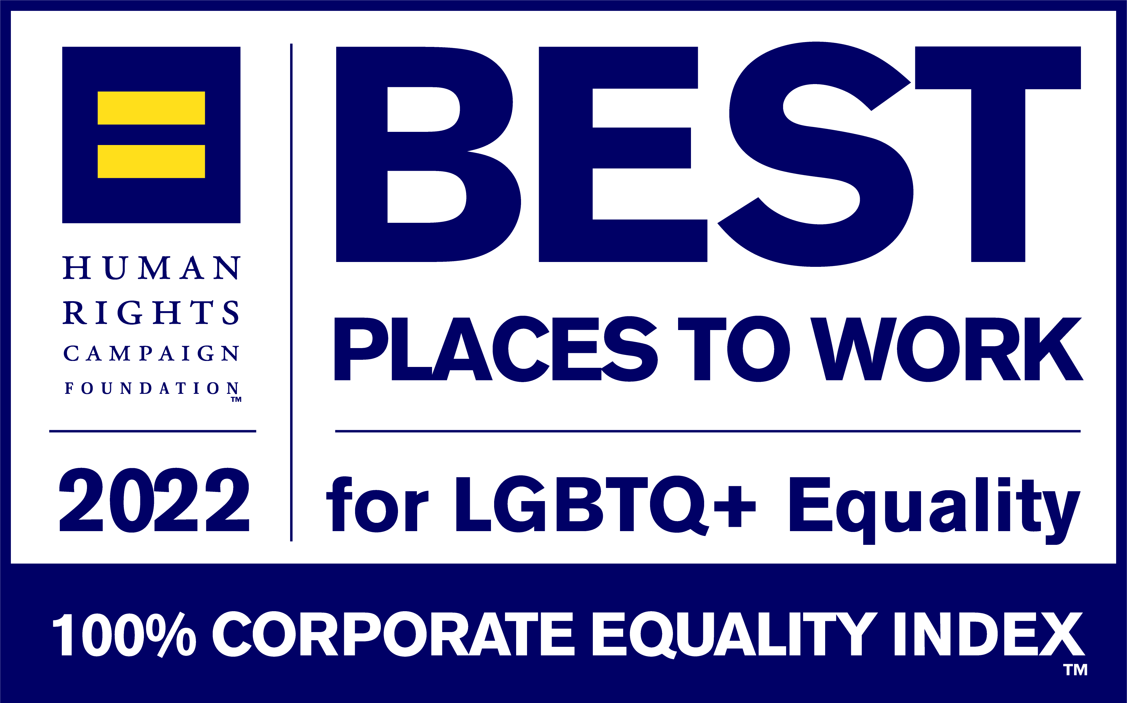 Best Places to Work for LGBTQ + Equality 