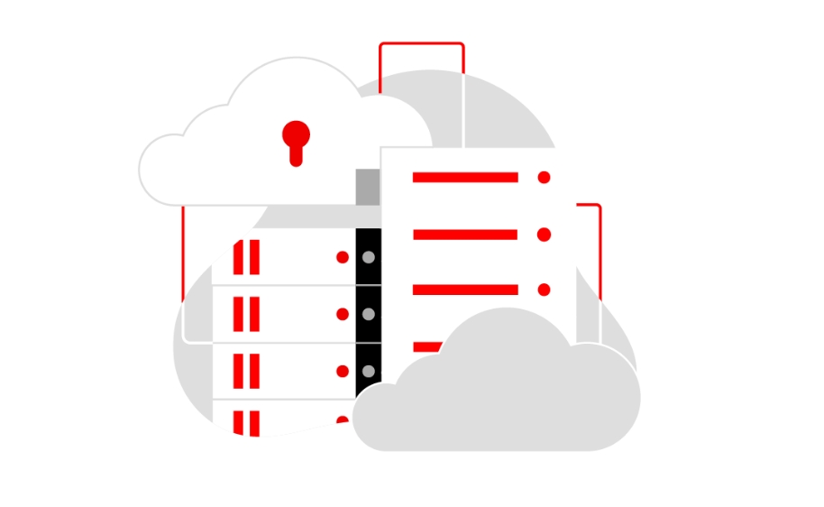Cloud services illustration
