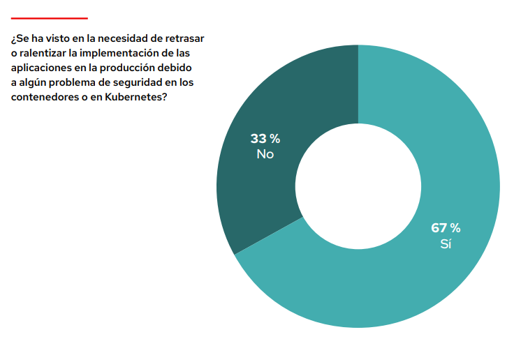 Gráfico: El 67 % respondió de forma afirmativa a la pregunta 