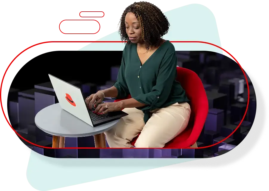 Person using laptop