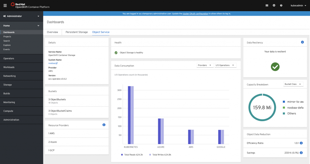 Introducing Multi-Cloud Object Gateway for OpenShift