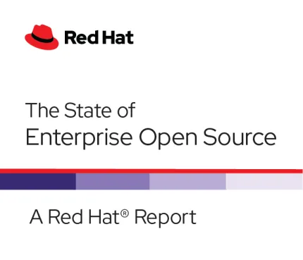 Logo Red&nbsp;Hat L'état de l'Open&nbsp;Source d'entreprise