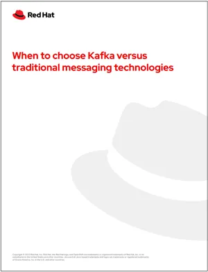 When to choose Apache Kafka versus traditional messaging technologies