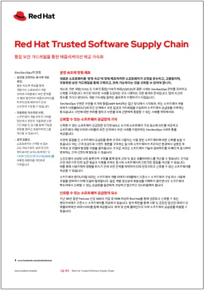 Red Hat Trusted Software Supply Chain