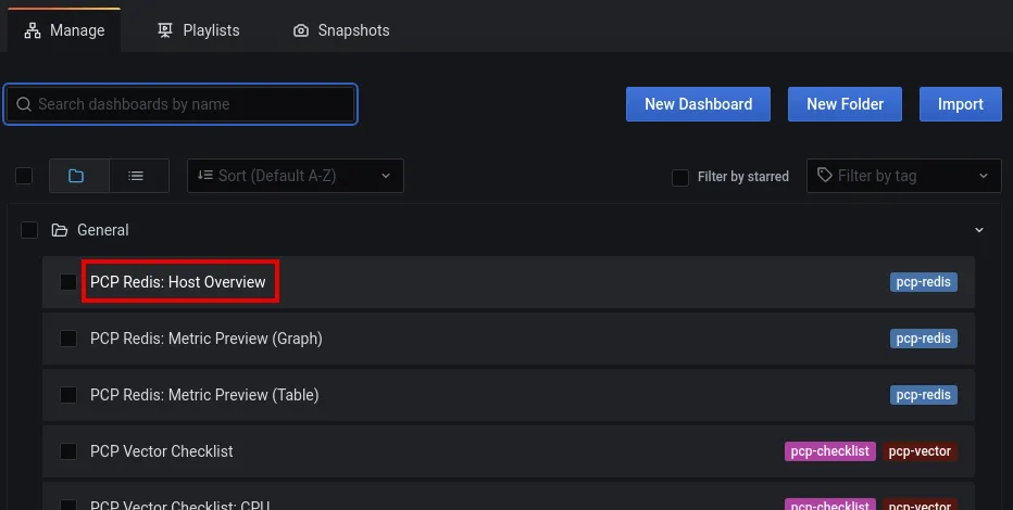 RHEL metrics system role fig 9 host overview