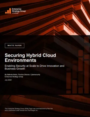 Image of front cover of Securing hybrid cloud environments pdf