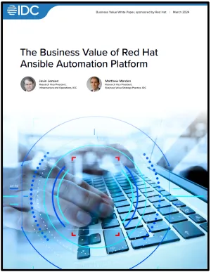 The business value of Red Hat Ansible Automation Platform