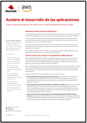 Acelere el desarrollo de las aplicaciones