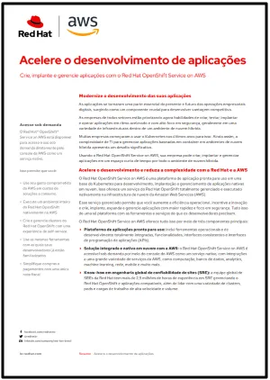 Acelere o desenvolvimento de aplicações