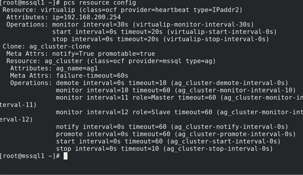 Screenshot of a Linux terminal
