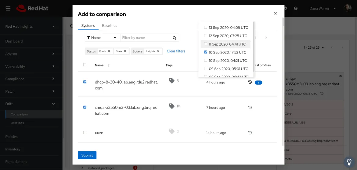 2020-10-19-Figure 3. Example of System Comparison selection over time