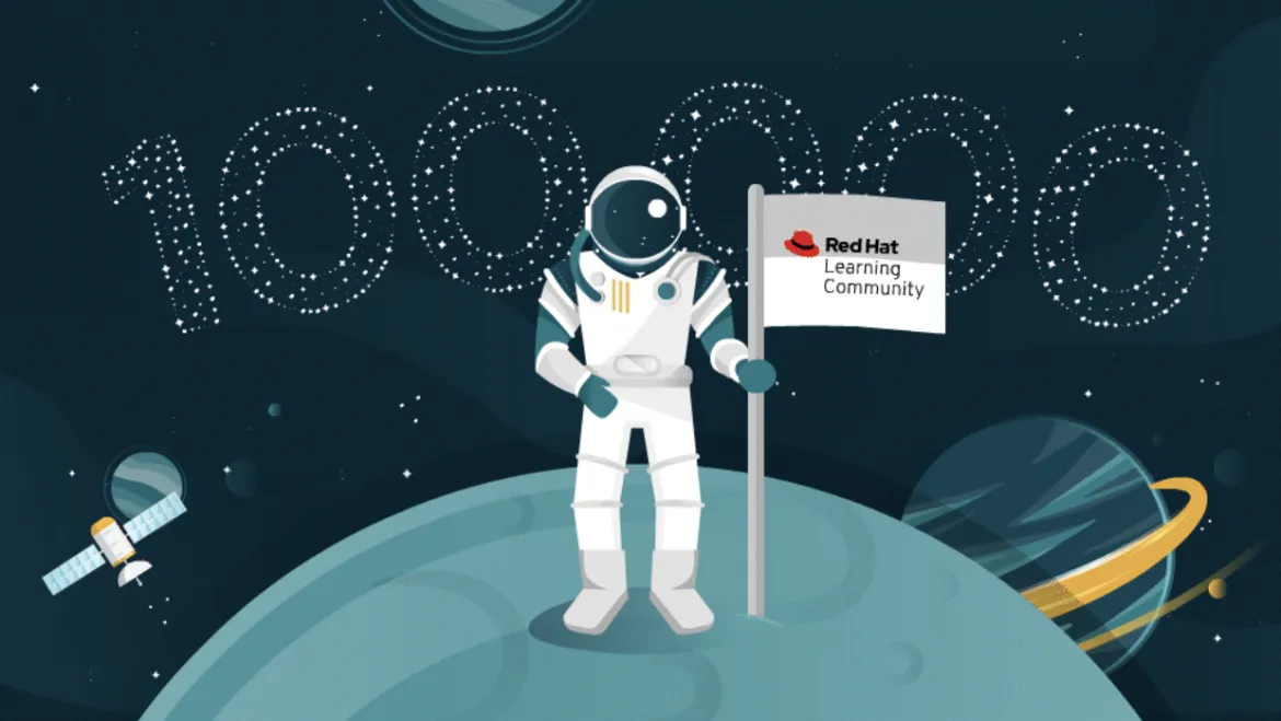 Red Hat Learning Community celebrates 100,000 members