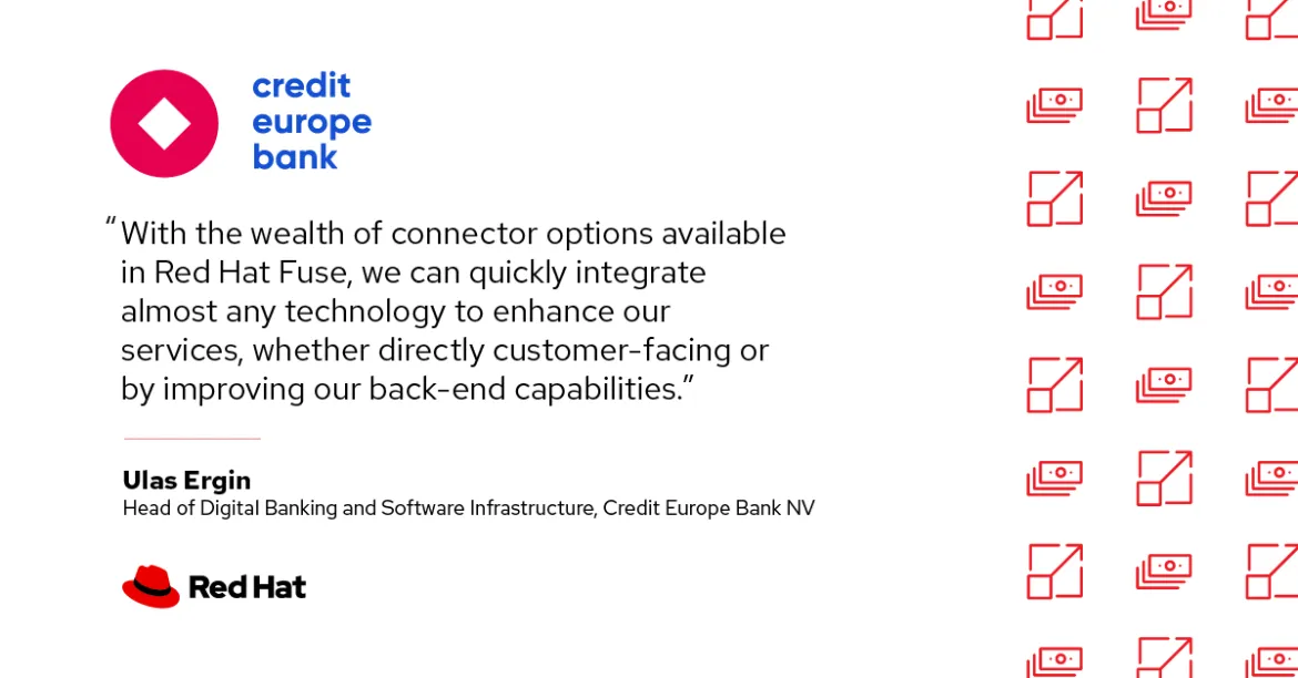 Quote from Ulas Ergin, Head of Digital Banking and Software Infrastructure, Credit Europe Bank NV