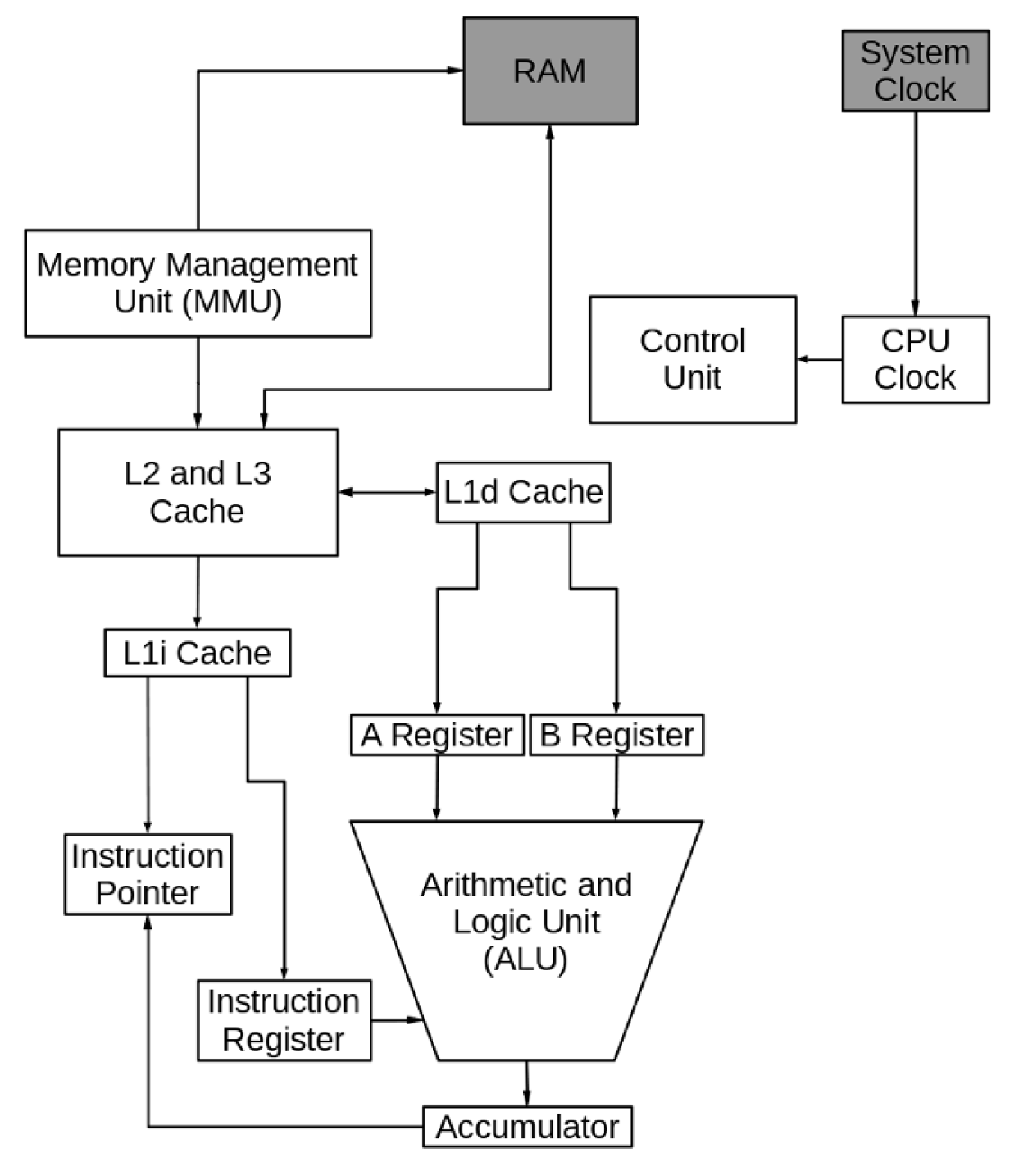 The central processing unit (CPU) Its components and functionality